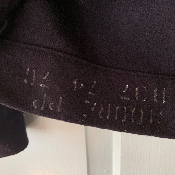 Vintage 40s Wool Sailor Jumper 38R Cracker Jack Undress Military Navy Blue - Picture 5 of 10